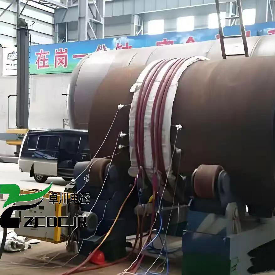 60KW電磁感應加熱熱裝配